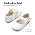 DREAM PAIRS Girl's Dress Shoes, Mary Jane Flats for Flower Girl Party School Wedding (Toddler/Little Girl) - Image 3