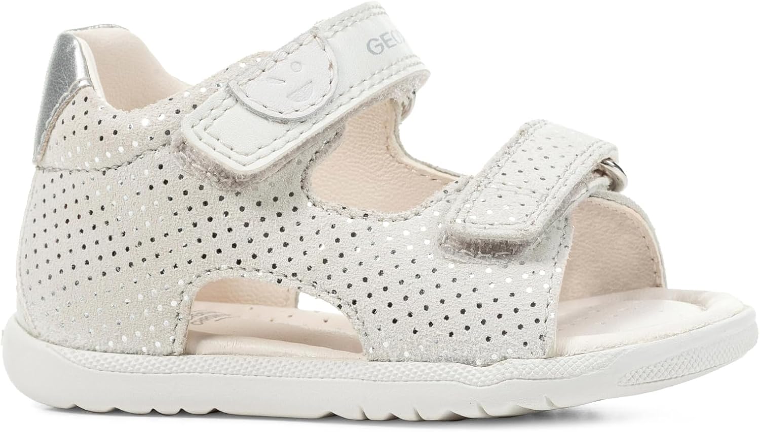 61ietF9UvSL._AC_SL1500_.jpg Geox Baby Girl's B Sandal Macchia Gir - Image 1
