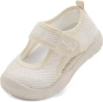 JIASUQI Toddler Boys Girls Sandals Breathable Barefoot Shoes Adjustable Lightweight Walking Shoes for Summer Indoor Outdoor