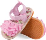 Baby Girls Sandals Infant Girls First Walking Shoes - Image 5