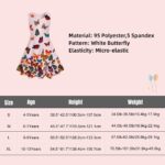 Belovecol Girls Dress Sleeveless 3D Pattern Swing Sundress A-line Round Neck Dresses Casual Party Mermaid Galaxy Dress 4-15 Years - Image 7