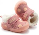 DEBAIJIA Baby Shoes 0-3T Toddler First-Walking Non Slip Kid Trainers Shoes Breathable Infant Sneakers Lightweight Soft TPR Material