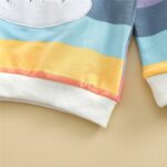 LitBud Girls Sweatshirts Unicorn Crewneck Pullover for Toddler Clothes Girl Cotton Top Long Sleeve Casual Jumper T Shirt fall for Kids Size 1-7 Years Old - Image 5