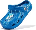 HOBIBEAR Boys and Girls Classic Graphic Garden Pool Clogs Slip on Water Shoes丨Sandals Slippers丨(Toddler/Little Kids/Big Kids)