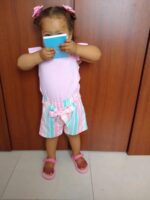 Derouetkia Toddler Baby Girl Clothes Ruffle Tops Solid Colour Short Sleeve and Shorts Summer Outfits Set - Image 4