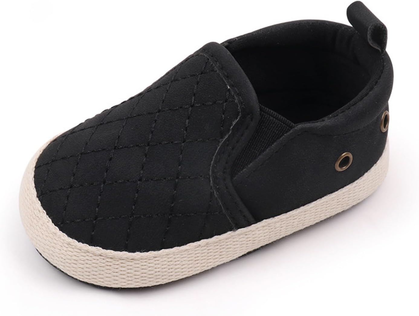 61yPGQoGB6L._AC_SL1500_.jpg Kids Walking Shoes Baby Boys Girls Loafers Indoor Soft Toddler House Shoes Flat Sneakers Casual - Image 1