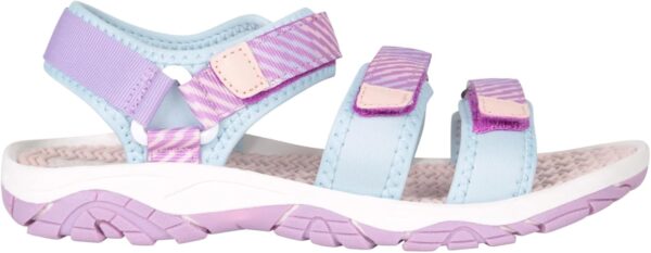 Mountain Warehouse Reef 3 Strap Kids Sandals - Neoprene Lined Boy & Girls Beach Shoes, Durable Sandals, Hook & Loop, Quick Dry Summer Footwear - for Beach Walking - Image 2
