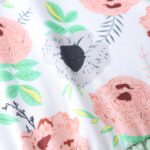 Girl Trousers Set Raglan Long Sleeve Ruffle Top Shirt Print Pants Kid 2 Pcs Outfits Clothes 3-7 Years - Image 3