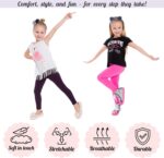FUTURO FASHION Girls Children Full Length Plain Cotton Leggings Cycling Casual Wear Infant Trousers Leggings Solid Tights Pants for Kids - Image 2
