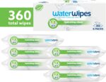 WaterWipes Hydrating Clean Baby Wipes, 360 Wipes (6 Packs), with 99% Water & Aloe Vera Extract, Wet Wipes for Face & Body - Image 2