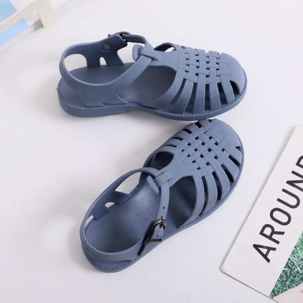 Summer Sandals for Girls & Boys, Breathable Plastic Uppers, Non-Slip Soles, Toddler to Children Sizes - Image 3