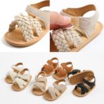 RVROVIC Baby Boys Girls Sandals Soft Sole Summer Infant Crib Shoes Lightwight Toddler Prewalker Outdoor Walking Shoes - Image 6