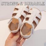 Baby Boys Open Toe Sandals Infant Toddler Summer Beach Flat Anti Slip First Walking Shoes, Good Flexibility, Shock Absorption - Image 5