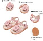 Kiderence Toddler Girls Sandals Little Girls Kids Summer Shoes Toddler Sandals - Image 5