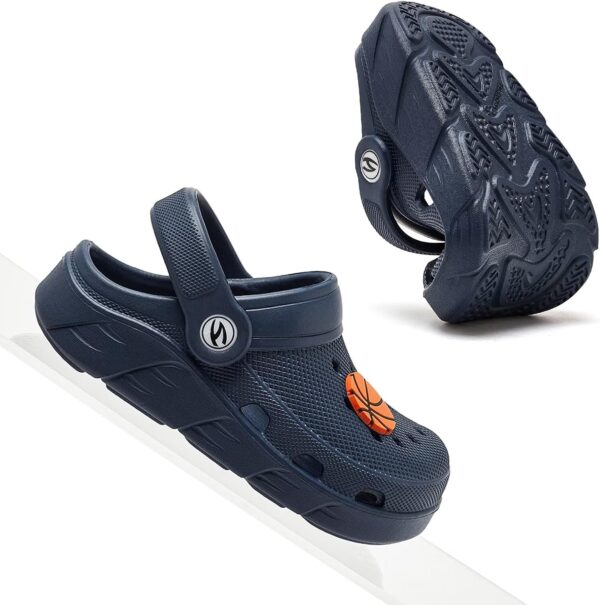 HOBIBEAR Boys and Girls Garden Clogs Slip on Sandals Beach Water Shoes (Toddler/Little Kids/Big Kids) - Image 6