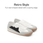 DREAM PAIRS Boys Girls Fashion Sneakers Foldable Back Retro Classic Casual Tennis Lightweight Breathable Walking Shoes for Little/Big Kid - Image 3