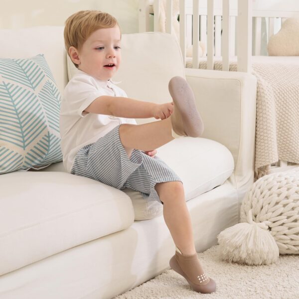Baby Sock Shoes Baby Walking Shoes Infant Non-Slip Breathable Slippers with Soft Rubber Sole Baby Boys Girls Sneakers - Image 6