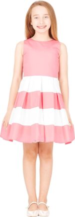 BlackButterfly Kids 'Lilly' Vintage Striped 50's Children's Girls Dress - Image 6