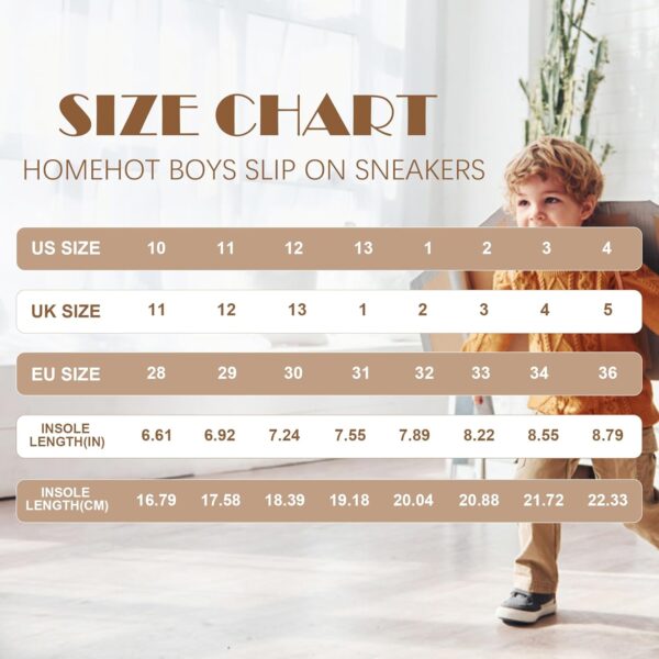 MIXIN Boys Shoes for Toddler Little Kids House Shoes Indoor Outdoor Non-Slip Home Slippers - Image 7