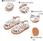 Kiderence Toddler Girls Sandals Little Girls Kids Summer Shoes Toddler Sandals - Image 5