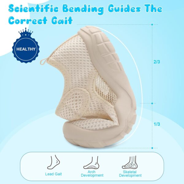 JIASUQI Toddler Boys Girls Sandals Breathable Barefoot Shoes Adjustable Lightweight Walking Shoes for Summer Indoor Outdoor - Image 6