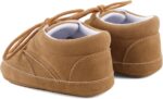 LACOFIA Baby Boys Shoes Infant Anti-Slip Soft Sole First Walking Shoes Casual Lace-up Prewalkers - Image 5