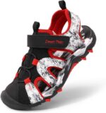 DREAM PAIRS Boys Girls Sandals Closed-Toe Athletic Sport Sandals Summer Outdoor Toddler/Little Kid/Big Kid