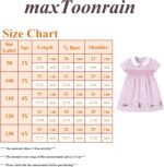 Little Girls' Dresses Casual Spring Summer Outfit Cotton Clothes for 2-8 Years Old Toddlers and Girls - Image 7