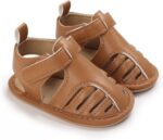 Baby Sandals girls Newborn Crib Sandal Infant Baby Girls Boys Summer Sandals Outdoor Beach Shoes Premium First Walking Shoes Toddler Flats First Walker Shoes - Image 2