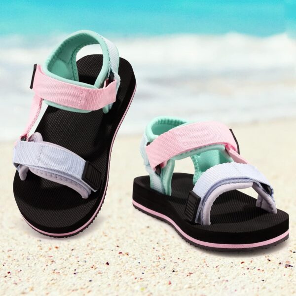 Harvest Land Girl Sandals Kids Summer Lightweight Outdoor Sandals Shoes - Image 6