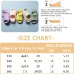 Happy Cherry Boys Girls Summer Platform Slippers with Anti-Collision Velcro Closure Kids Beach Non-Slip Slider Sandals Unisex Lightweight EVA Flip Flops Child Pillow Slipper Beach Pool Shower Shoes - Image 2