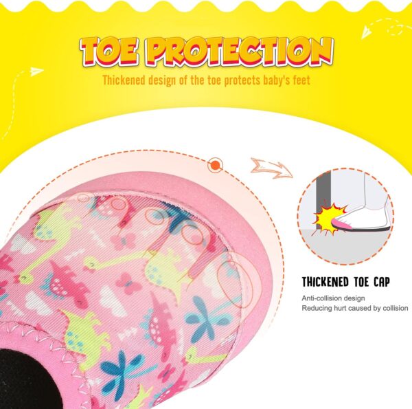 Baby Boys Girls Water Shoes Toddler Beach Shoes Barefoot Aqua Socks Non-Slip for Pool Beach - Image 2