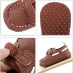 Baby Boys Moccasin Shoes Infant First Walking Soft Sole Casual Flats Shoes - Image 3