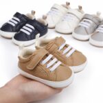 RVROVIC Baby Boys Girls Sneakers Anti-Slip Oxford Loafer Flats Infant Toddler PU Leather Soft Sole Baby Shoes - Image 3