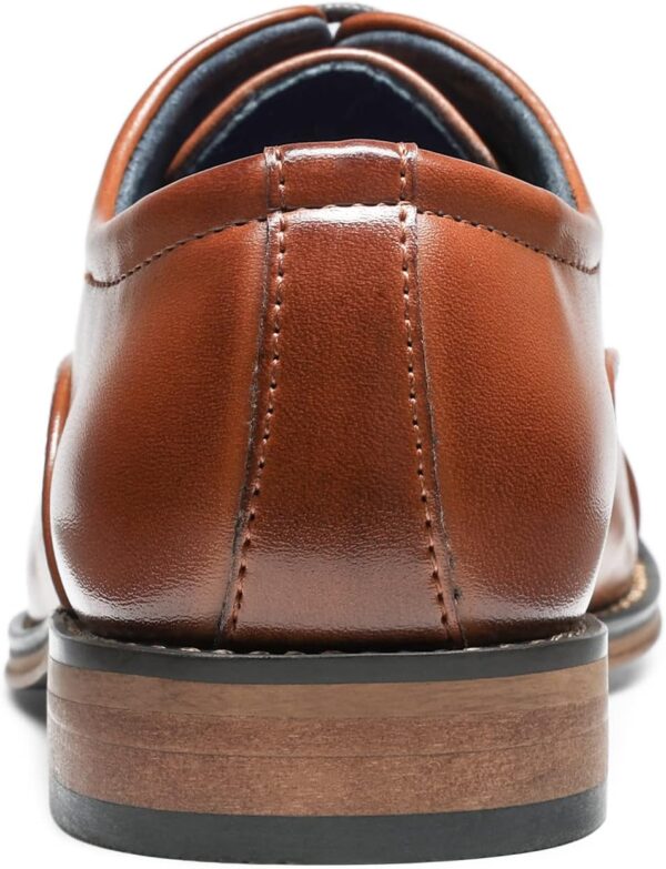 Bruno Marc Boy's Classic & Comfort Oxfords, Kids Cool Lace-Up Dress Shoes, School Shoes (Toddler/Little Kid/Big Kid) - Image 6