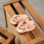 Squeaky Sandals For Boys Girls Squeaky Baby Girls Boys Summer Sandals Non-Slip Soft Rubber Sole Closed Toe Summer Outdoor Shoes Toddler First Dress Flat First WalkingShoes - Image 8
