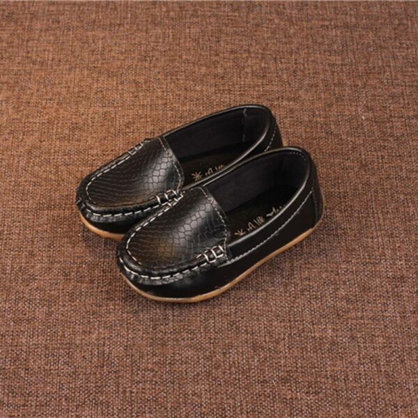 Toddler Little Kid Boys Girls Soft Slip On Loafers Dress Flat Shoes Boat Shoes Casual Shoes Shoes Boys Size 4 - Image 2