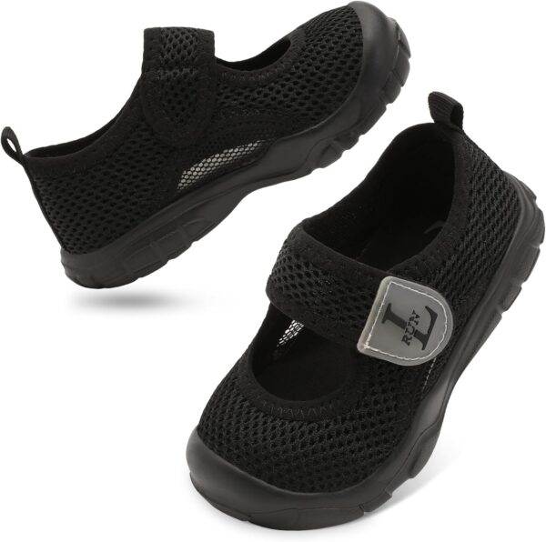 JIASUQI Toddler Boys Girls Sandals Breathable Barefoot Shoes Adjustable Lightweight Walking Shoes for Summer Indoor Outdoor - Image 2