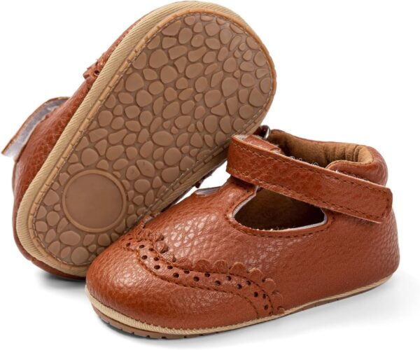 Baby Girls Boys Infant First Walking Shoes SALE Clearance Sneakers Anti-Slip PU Leather High Top Shoes Oxford Loafer Flats Infant Toddler GIFTS - Image 2