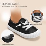 STQ KIDS Boys School Shoes Girls Toddler Trainers Canvas Barefoot First Walker Non-Slip Running Sneakers Wide Comfort Baby Walking Tennis - Image 3