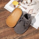 Sonsage Baby Girls Boys Boot Newborn Infant Unisex Velvet Soft Anti-Skid Rubber Sole Shoes Toddler Fleece Cozy Boots Winter Warm Prewalker Crib Shoes 3-6 month - Image 7