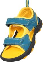 Mountain Warehouse Pebble Junior Sandals - Neoprene Lining Kids Shoes, Phylon, Removable Heel Strap, Hook & Loop Fitting Beach Shoes -For Travelling, Walking - Image 6