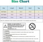 5 Pack Stripe Lovely Cat Little Girls Boyshorts Knicker Baby Girl Cotton Boxer Briefs Hipster Underwear 4-10 Years - Image 8