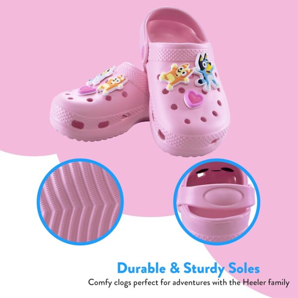Bluey Girls Clogs, Bingo Kids Shoes, Summer Girls Sandals, Kids Clogs, Sizes Childrens 5 to 2 - Image 4