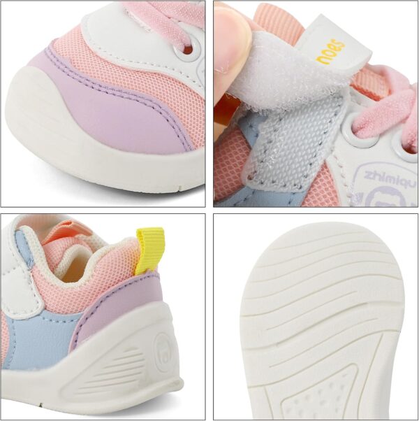 1-3 Years Baby Trainers Boys Girls First Walking Shoes Toddler Shoes Breathable Flexible - Image 3