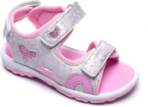 Daclay Girl's Sandals Soft Sole White Princess Comfortable Boys Kids Sandals Outdoor Shoes - Image 4