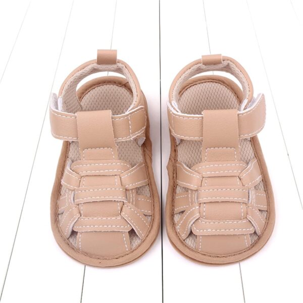 UK Baby Boys Girls Sandals,Boys Tennis Shoes Fisherman Sandals Toddler First Closed Toe Girls Shoes Baby Shoes Clearance - Image 4