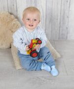 EARLY DAYS Baypods, Baby Shoes for Boys & Girls, Soft Soled Pre Walker Shoes, Soft Faux Leather Baby Boys & Baby Girls Shoes, B625 T Bar Style Shoe with Hole Punch, Made in England - Image 2