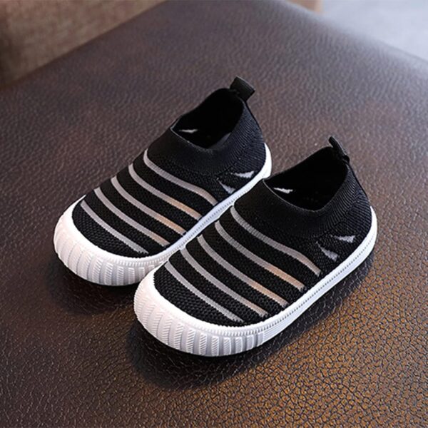Children's Shoes Girls Sneakers: Casual Shoes Breathable Comfortable Flat Shoes Trainers Non-Slip Casual Loafer Walking Shoes Boys Outdoor Sports Shoes Single Shoes 22-33 - Image 3