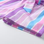 Derouetkia Toddler Baby Girl Clothes Ruffle Tops Solid Colour Short Sleeve and Shorts Summer Outfits Set - Image 7